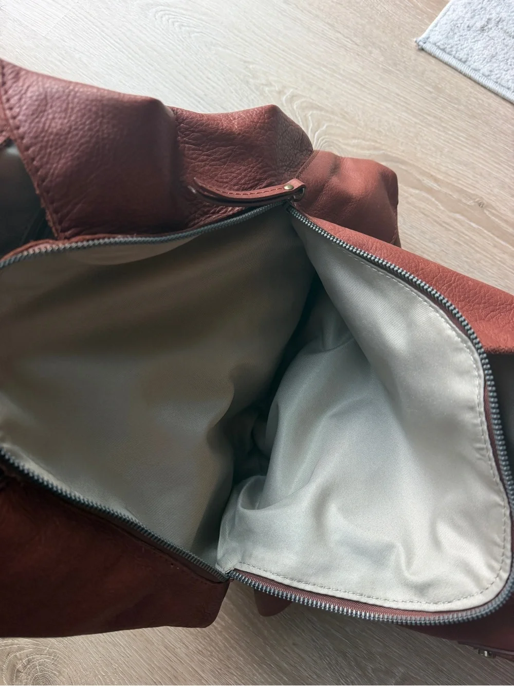 American Leather Co. Brown Shoulder Bag